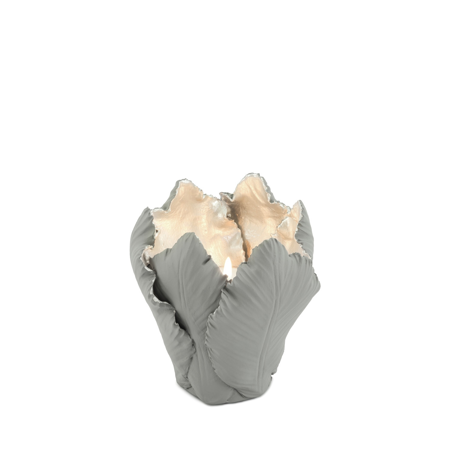 300049-B1 ABHIKA ПОДСВЕЧНИК ТЮЛЬПАН BROWN/GOLD  - Вид №8