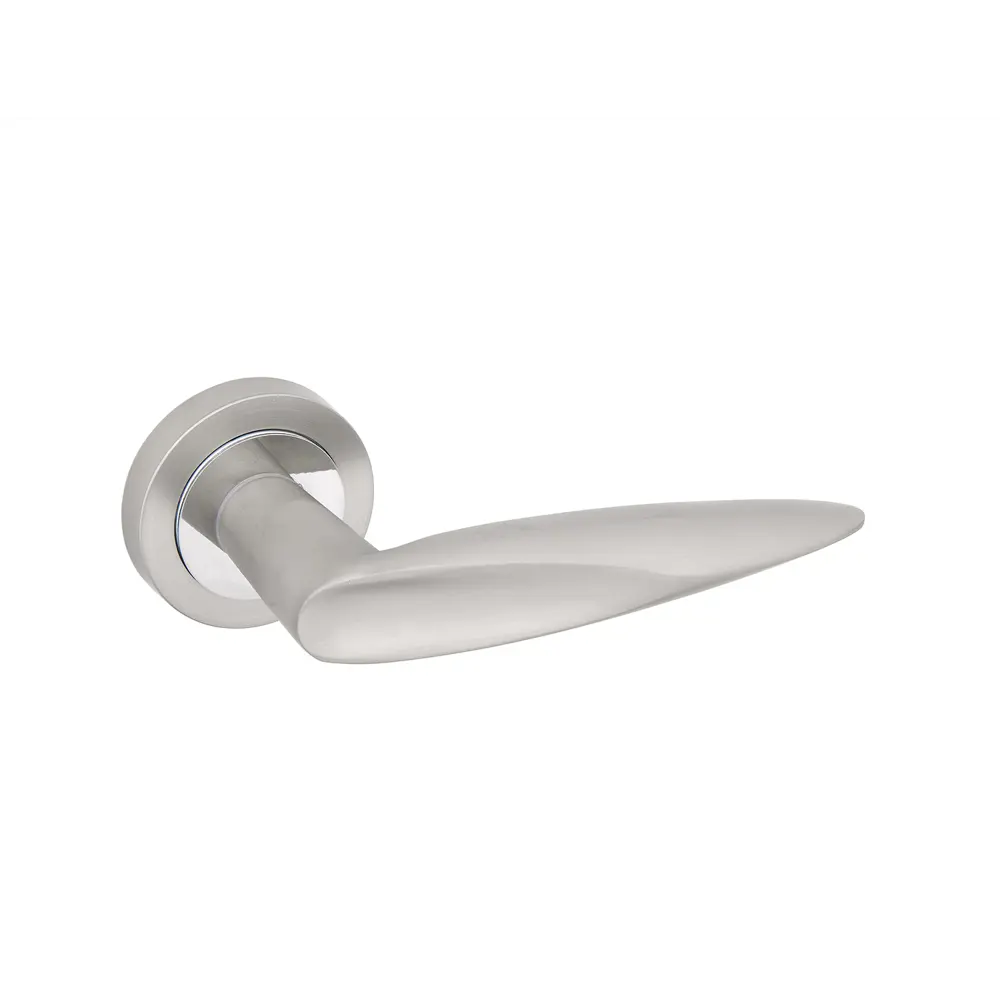 Дверные ручки Фабрика Замков A 110 PC, без запирания, комплект, цвет матовый хром STLM-2000341