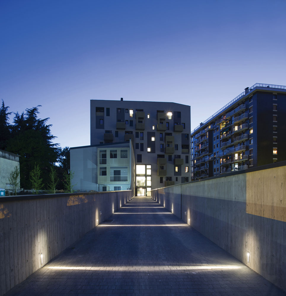 3450601 Светильник встраиваемая в стену / Наружнее освещение Platek MASK  MASK - LED 3000K Asymmetrical - Вид №2