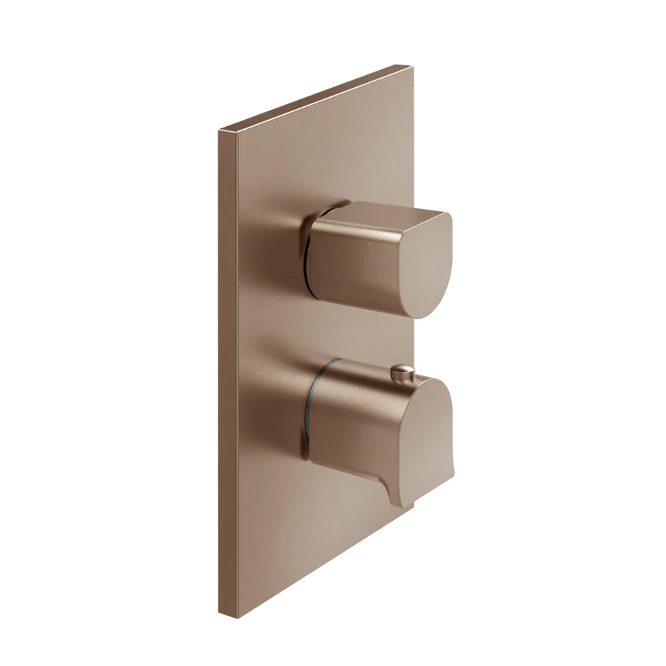 Смеситель для душа 59134 708 Gessi Rilievo МЕДНЫЙ МАТОВЫЙ PVD 59134708