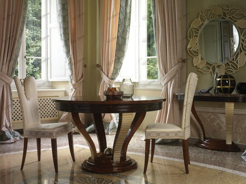 Cantiero Круглый деревянный стол Grand étoile Ge008