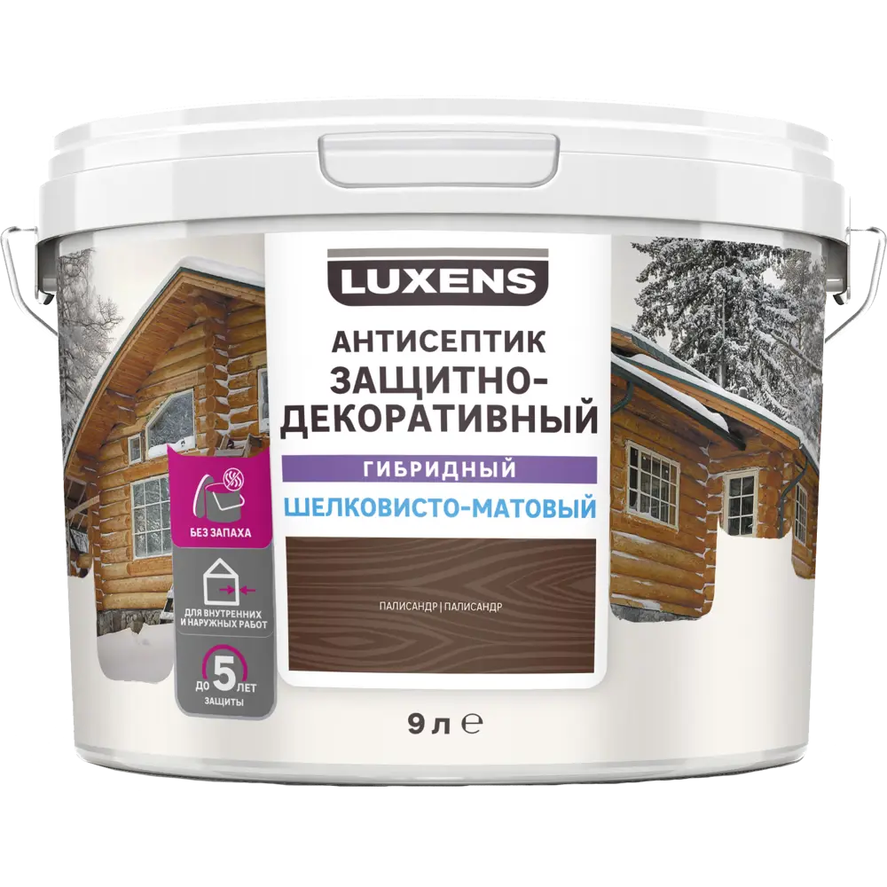 Антисептик LUXENS для дерева цвет Палисандр 9 л 82933513 STLM-0038120 - Вид №1