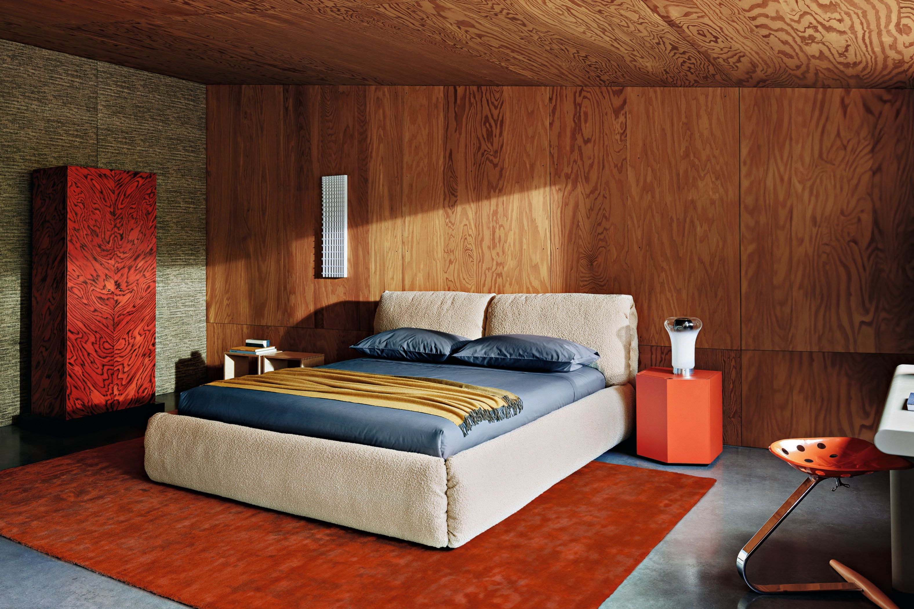 Ткань кровать Zanotta ZA, ZA ARCH-00075388 - Вид №3