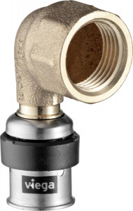 Viega Угольник переходной 90° Viega Smartpress 6714.1 (730369)