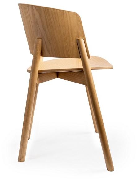 Anesis Стул из массива дерева с подлокотниками  A86  - Вид №2