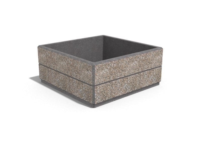 Бетонная квадратная плантатор ENCHO ENCHEV - ETE 96 ARCH-00065250 - Вид №8