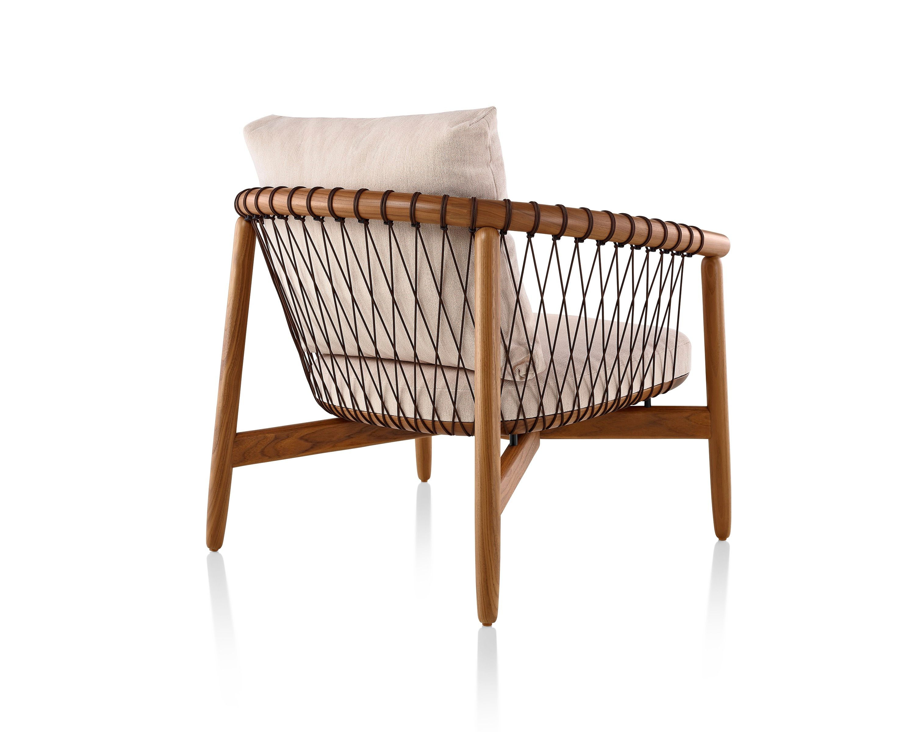 Кресло из дерева и ткани с подлокотниками Herman Miller Crosshatch ARCH-00123148 - Вид №36