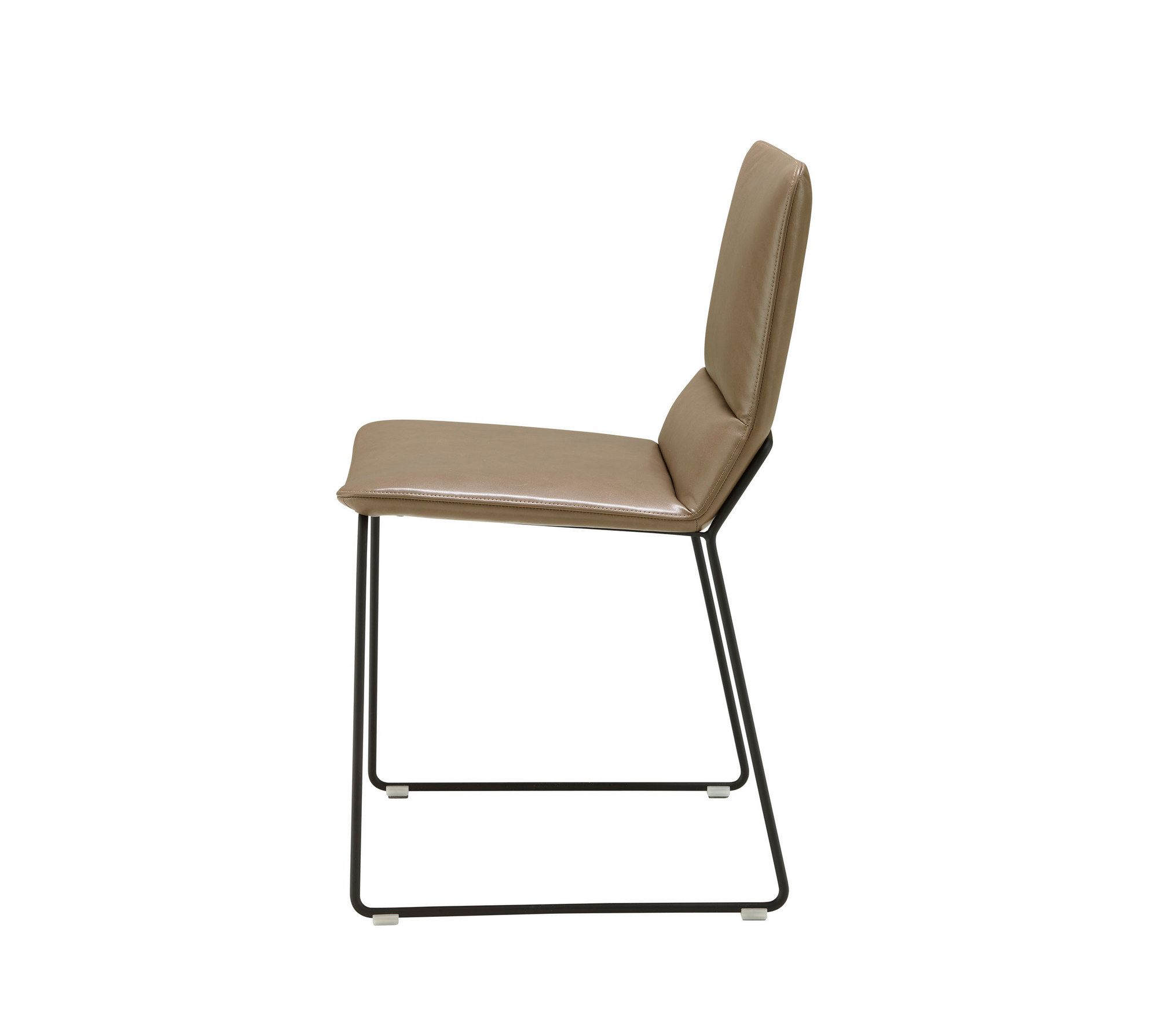 Кожаный съемный мягкий стул для салазок Ligne Roset BENDCHAIR ARCH-00032529 - Вид №2