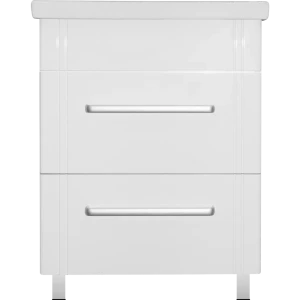 Тумба под раковину напольная Sensea «Аврора» 70 см цвет белый