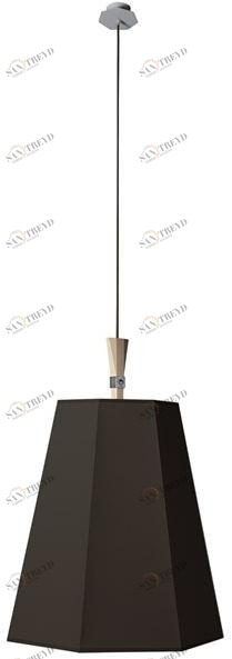 designheure Подвесной светильник из ткани Luxiole Sxxllmo