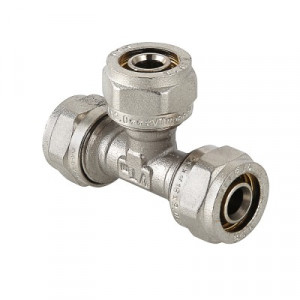 VTm.331.N.322626 Фитинг обжимной – тройник Valtec 32 х 26 х 26 мм