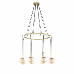 Подвесная люстра ST Luce Varieta SL234.413.08 ST LUCE ДИЗАЙНЕРСКИЕ, VARIETA 222848 Золотой