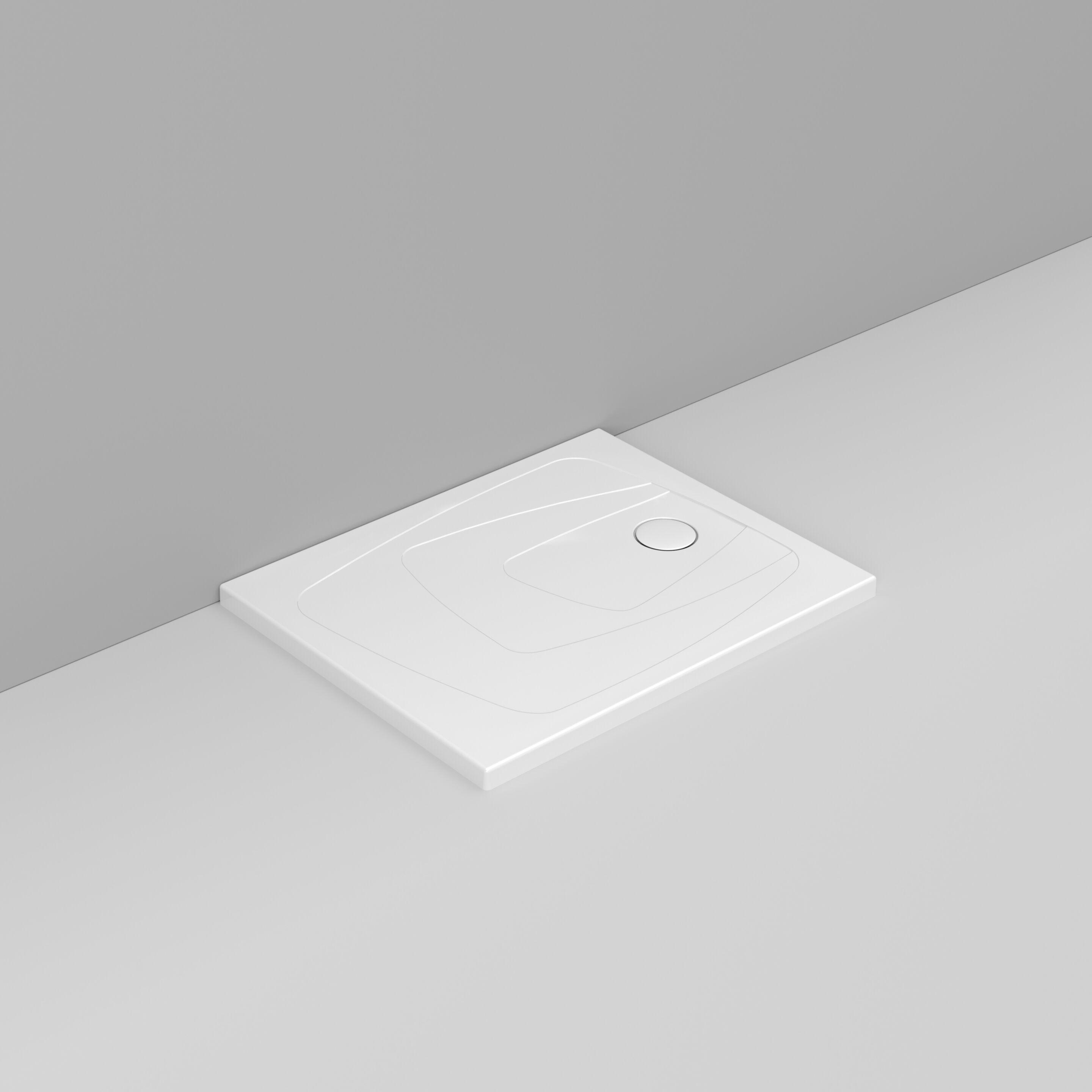 Керамический нескользящий прямоугольный поддон для душа Ceramica Dolomite за пределами ARCH-00148401 - Вид №132