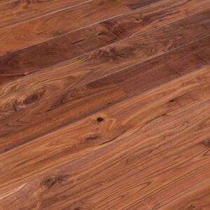 Массивная доска Missouri North America Wide Plank Микс 200мм Лак/масло Орех американский Натур (Гладкая) 1200-3000х200 мм.