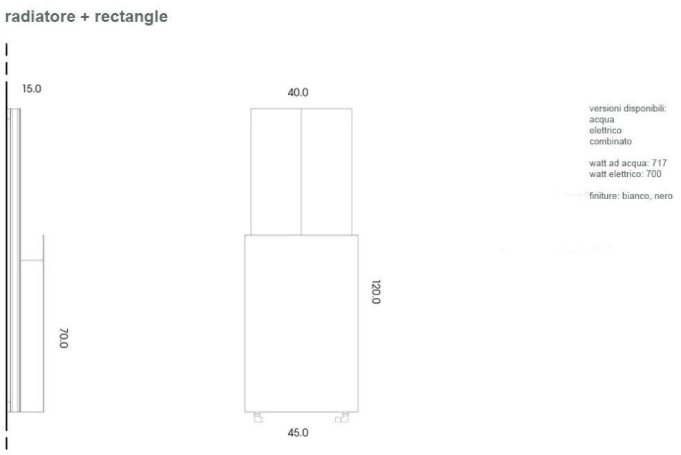 mg12 Алюминиевый полотенцесушитель двойной мощности Modulo sun-id-1417944 - Вид №4