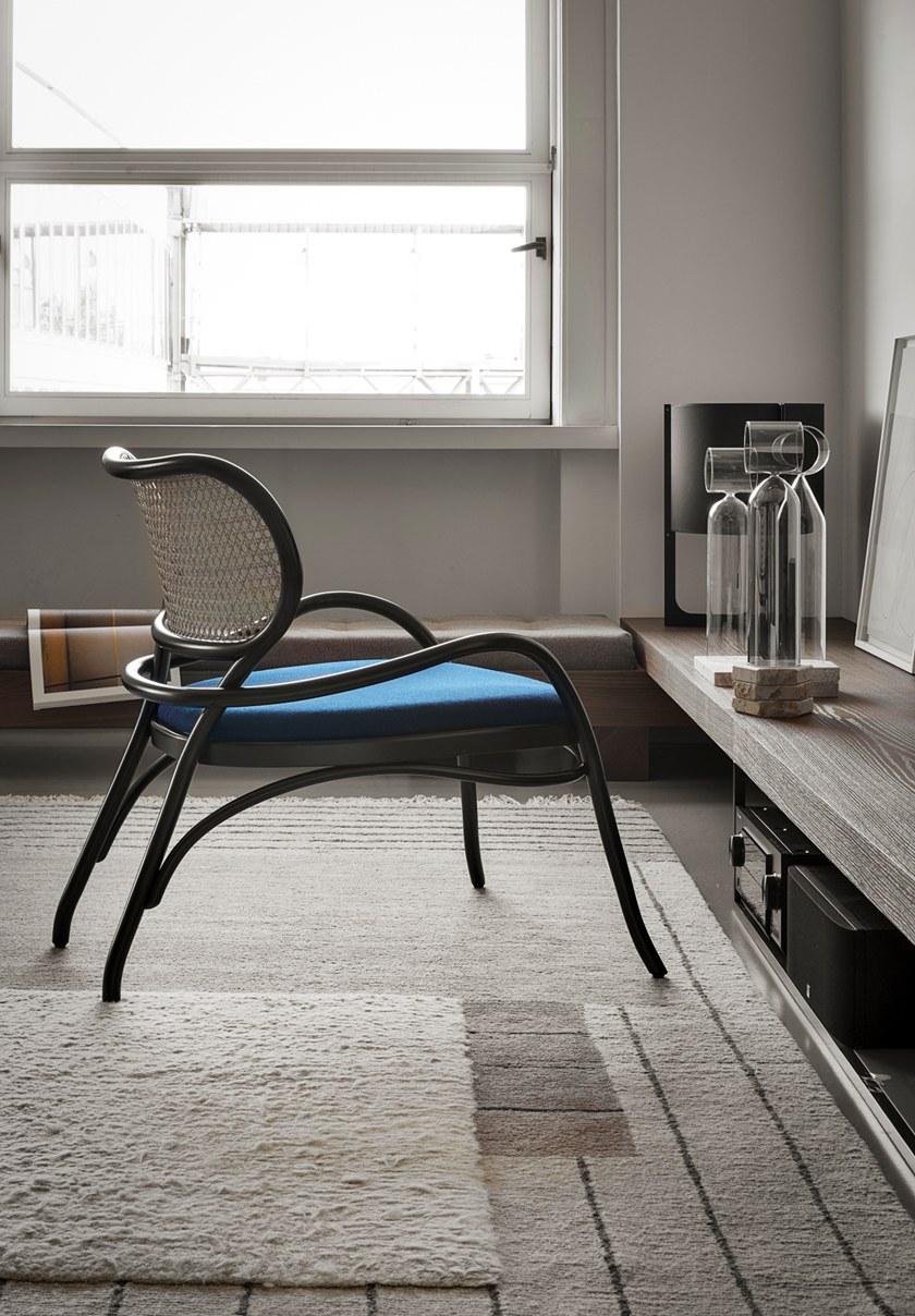 Wiener GTV Design Кресло из бука и соломы с подлокотниками sun-id-1401149 - Вид №5