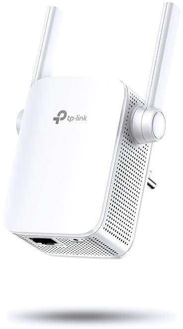 RE305 Ac1200 wi-fi range extender, wall plugged, 867mbps at 5ghz + 300mbps at 2.4ghz, 802.11ac/a/b/g/n, 1 10/100m lan, wps button, 2 fixed antennas TP-Link Santreyd 