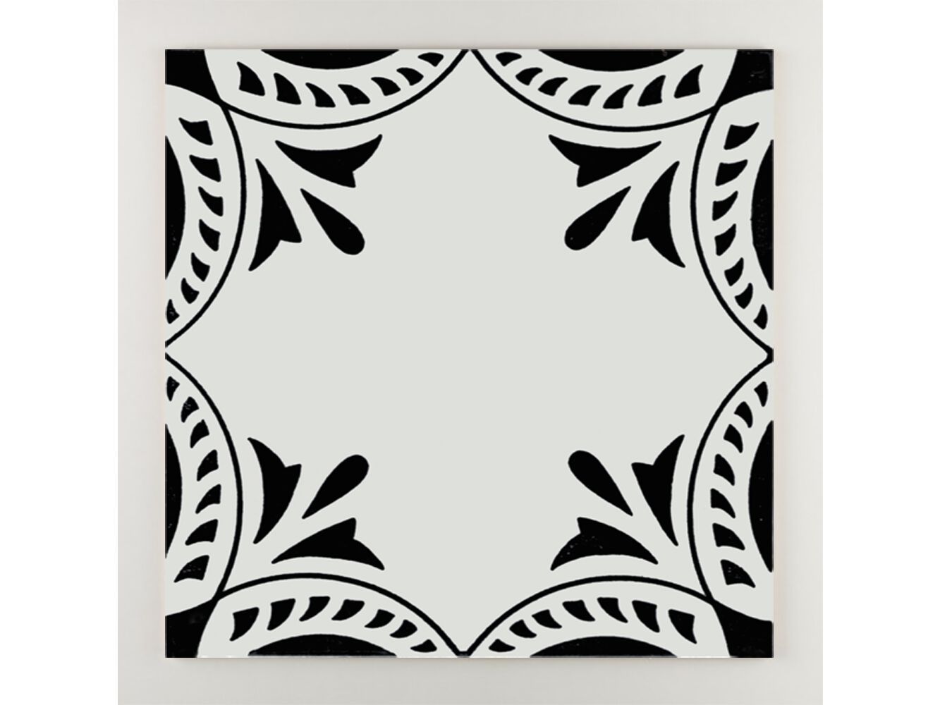 Пол / покрытие ручной работы La Riggiola черный и белый ARCH-00018655