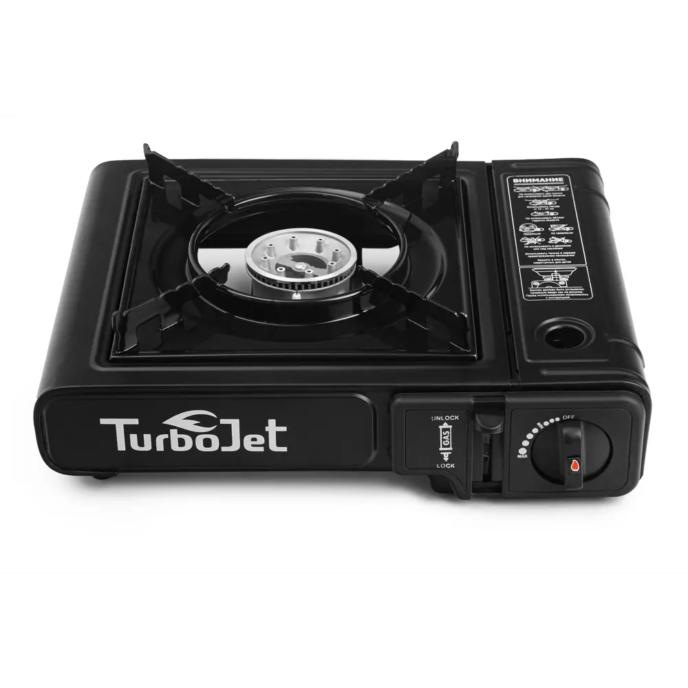 Плитка газовая Turbojet TJ355GT-B 36x9 см Santreyd STLM-2123780 - Вид №2