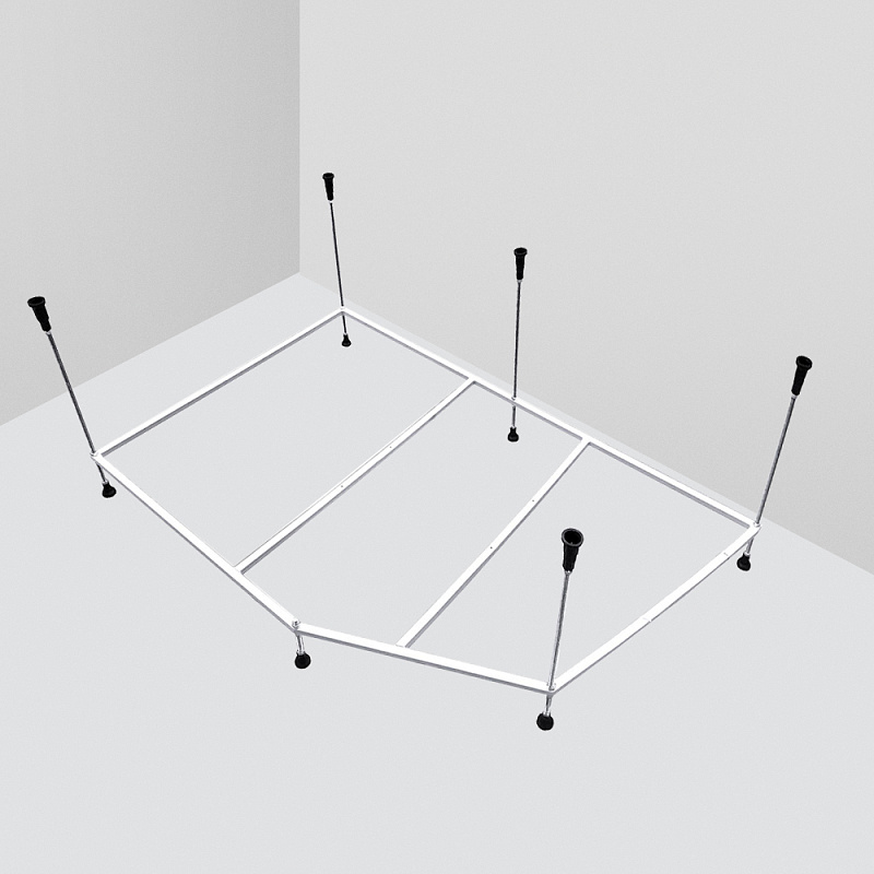 W80A-170R110W-R каркас 170х110 см правосторонний шт AM.PM Like