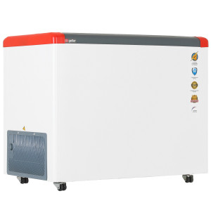 1229577 Морозильный ларь Frostor Gellar FG 350 C белый, красный