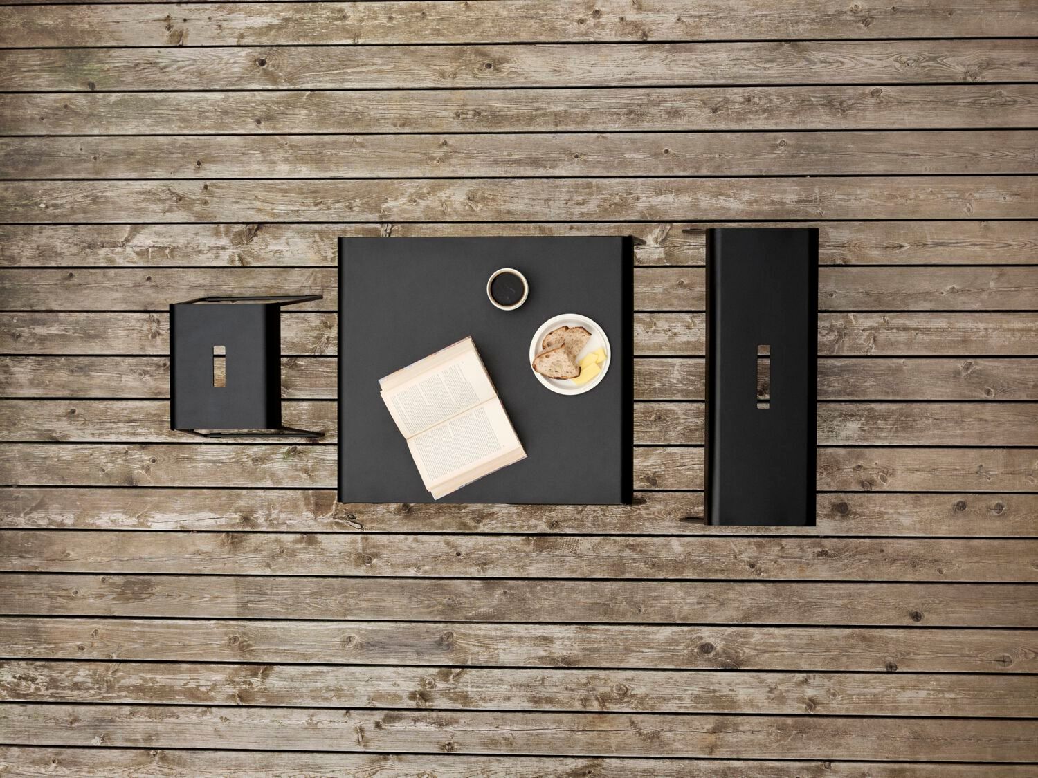 Стальная скамья с порошковым покрытием ZONE DENMARK A-Collection ARCH-00072887 - Вид №1