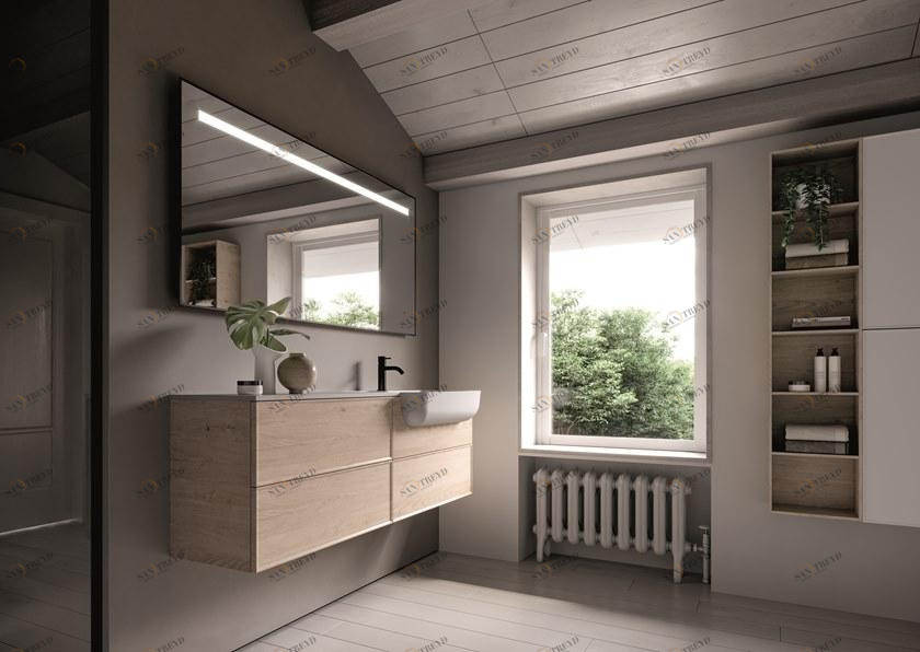 Ideagroup Подвесная тумба под умывальник с ящиками Form sun-id-1381493