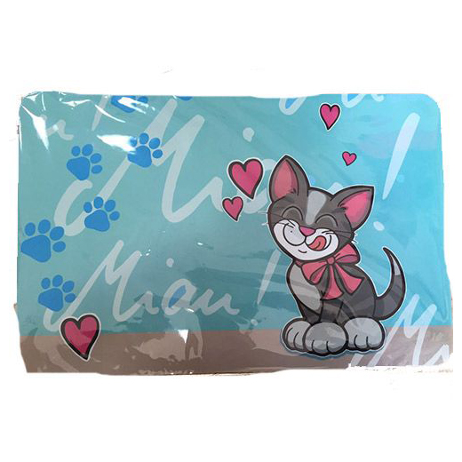ПР0038110 Коврик под миску Kitten 28х43см, полипропилен Foxie 