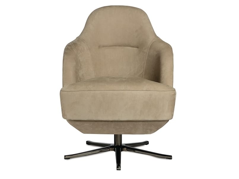 Кресло из нубука с подлокотниками Paolo Castelli Вдохновение ARCH-00014248