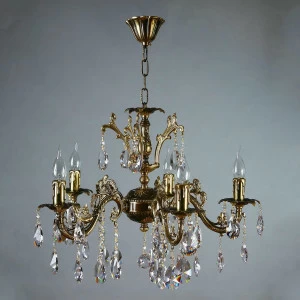 Подвесная люстра Ambiente Granada 2118/5 PB Tear drop AMBIENTE ДИЗАЙНЕРСКИЕ, GRANADA 181523 Бронза