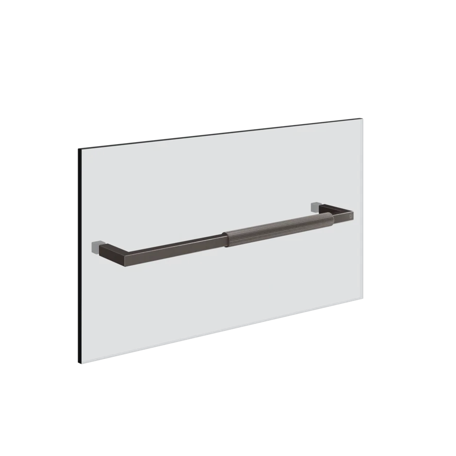 Полотенцесушитель 67543 707 Gessi Shower g ЧЕРНЫЙ МЕТАЛЛ BR. PVD 67543707