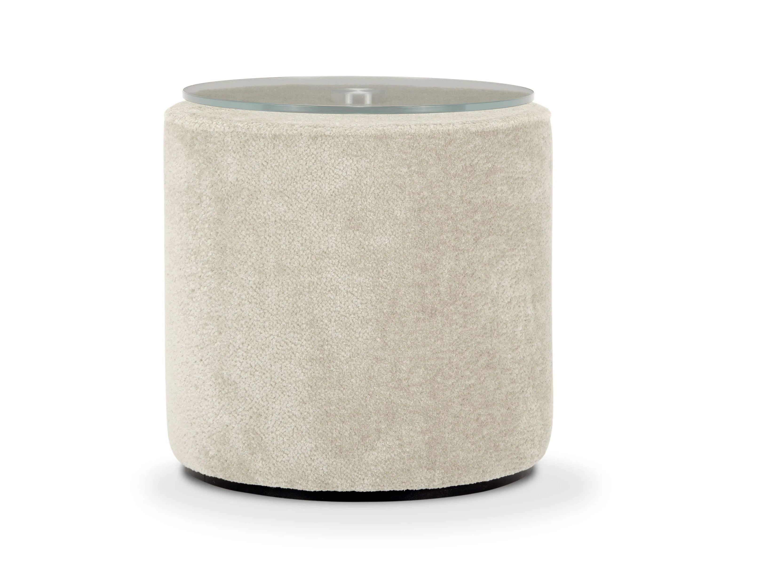 Круглый бархатный журнальный столик Adrenalina Boll ARCH-00000161