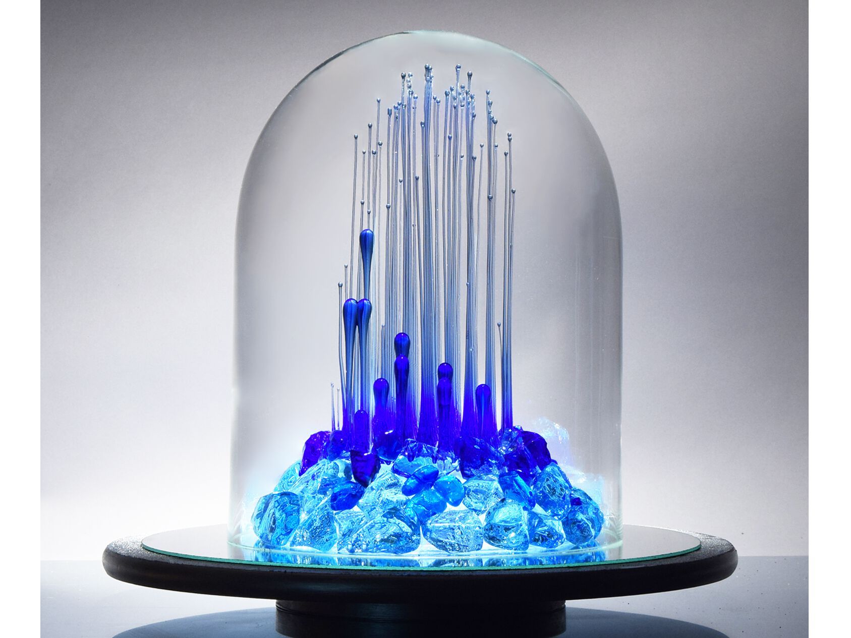 Стеклянная скульптура Mosche Bianche Жидкое стекло ARCH-00049346 - Вид №1