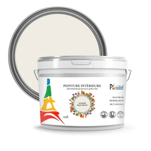 Краска для стен и потолков Paritet матовая цвет тонкий пергамент 2.5 л