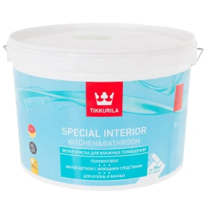 Краска Special Kitchen&Bathroom база C 9 л