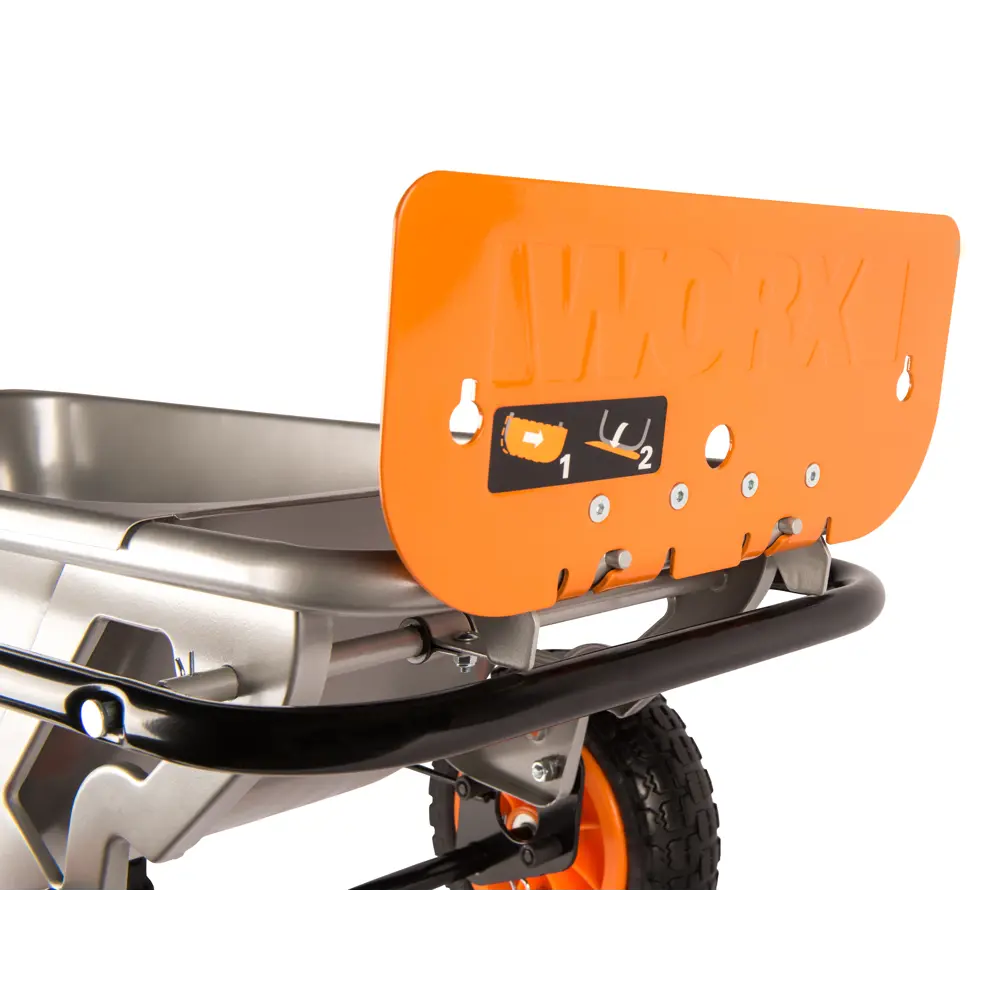 Тачка садовая двухколесная 135 кг/67 л WORX WG050 Aerocart STLM-2038935 - Вид №4