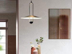 Металлический светодиодный подвесной светильник