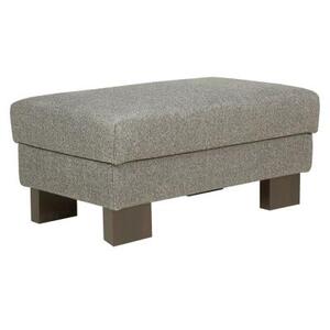 Пуфик Quattro, темно-серый, 90x90x42 см