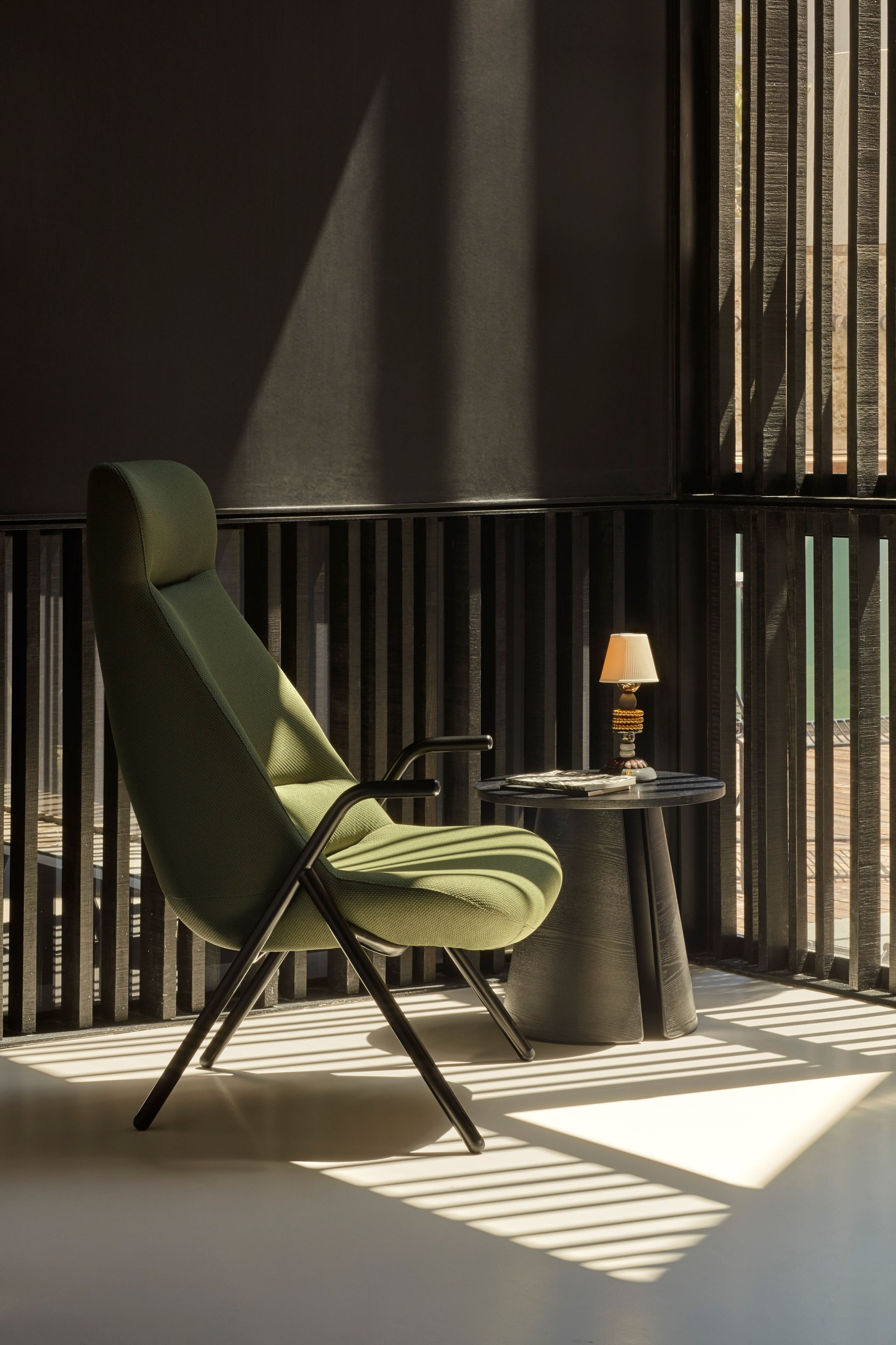 Кресло из полиэстера с высокой спинкой TEULAT Dins ARCH-00130282 - Вид №23