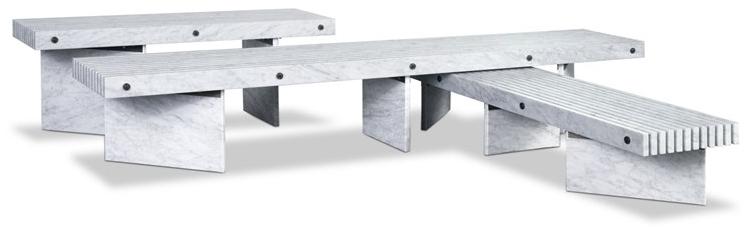 BAXTER Прямоугольный мраморный журнальный столик sun-id-1373714 - Вид №4