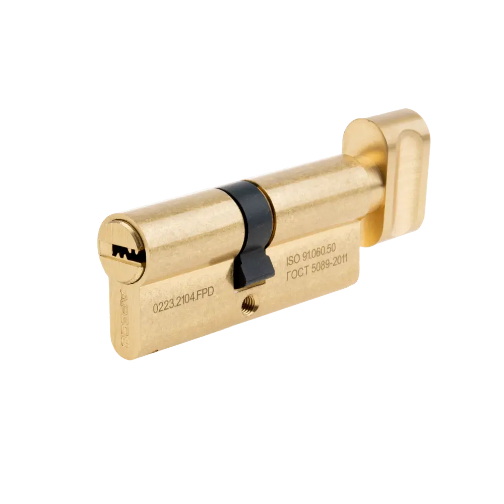 APECS Pro LM-70-C-G — цилиндровый механизм с вертушкой для металлических дверей 84168036 SM STLM-0046652