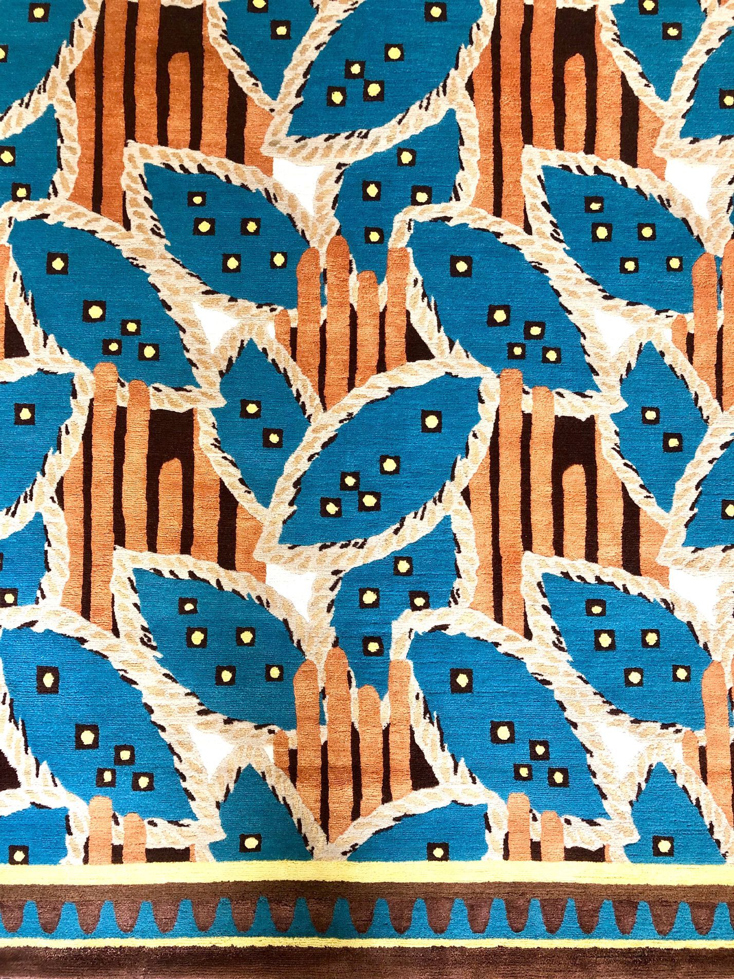 Шелковый прямоугольный ковер ручной работы Tapis Rouge Archive ARCH-00083246 - Вид №5