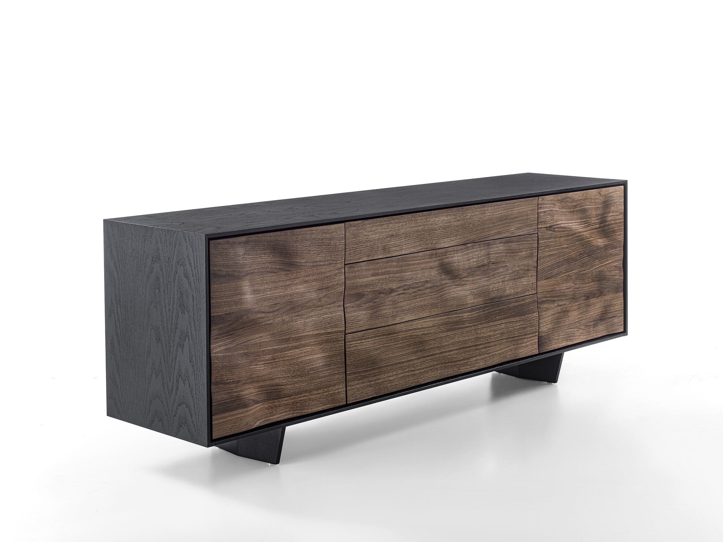 Шкаф из массива дерева с распашными дверцами и ящиками Riva 1920 Move ARCH-00034023 - Вид №1