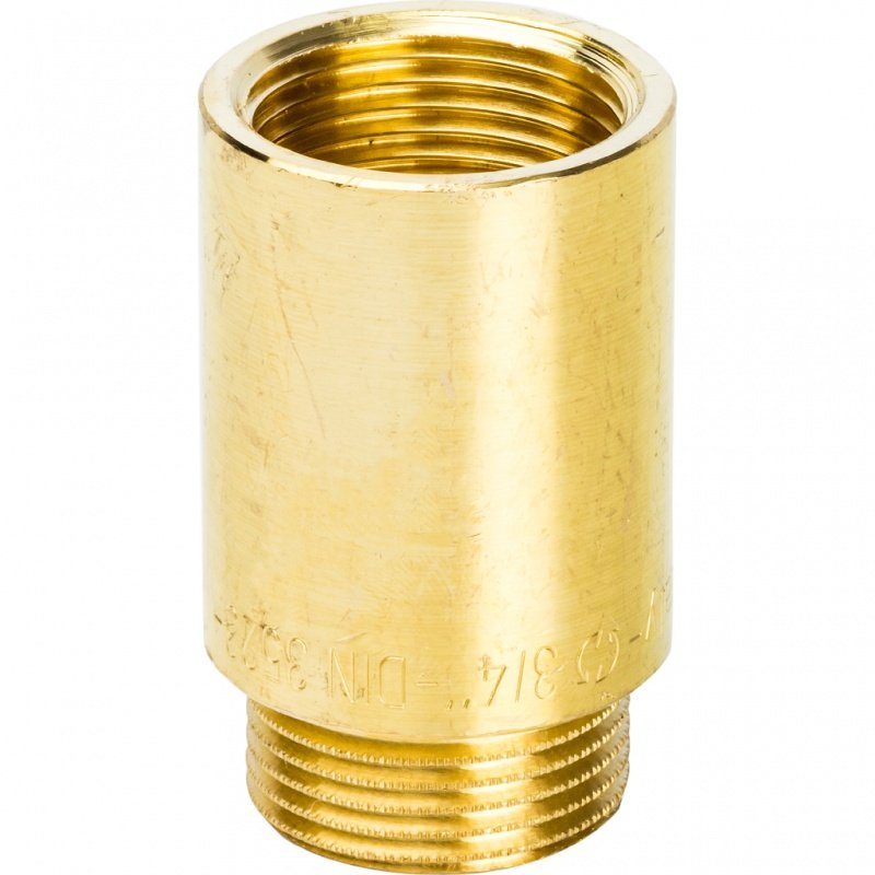 Удлинитель ВН 3/4"х40 мм латунь STOUT SFT0001003440 - Вид №1
