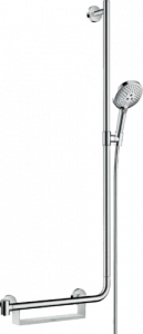 26327000 Raindance Select S Душевой набор 120 3jet EcoSmart 9 л / мин со штангой 110 см справа Hansgrohe