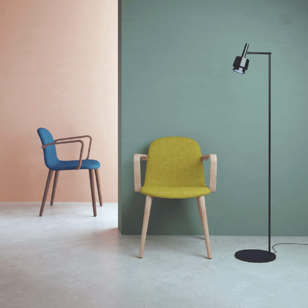 Тканевый стул с подлокотниками JOB’S Вакх ARCH-00051116 - Вид №2