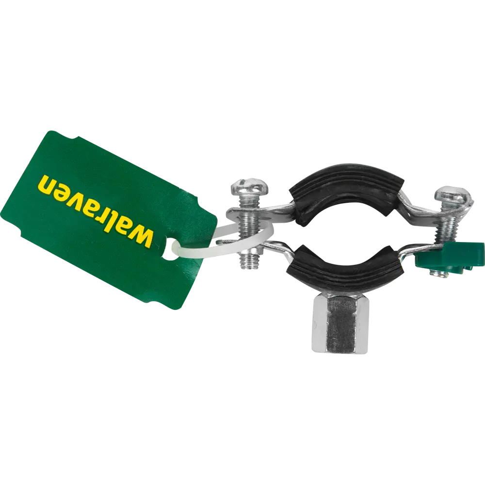 Хомут крепежный Walraven KSB2 с виброизоляцией для труб 20-23 мм 82659589 STLM-0033085 - Вид №3