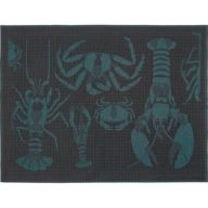 LEI_301_65 Полотенце кухонное 50/70 бирюзовый 50% лен 50% хлопок жаккард LEITNER Santreyd 