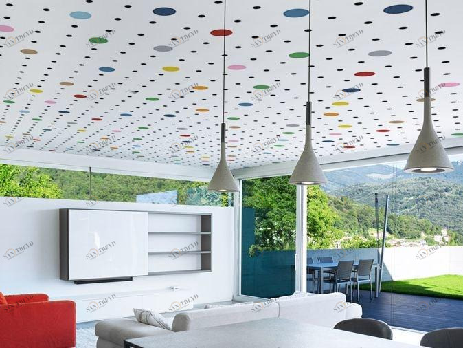 GLAMORA Моющиеся виниловые обои в горошек Colour blocking sun-id-1420283