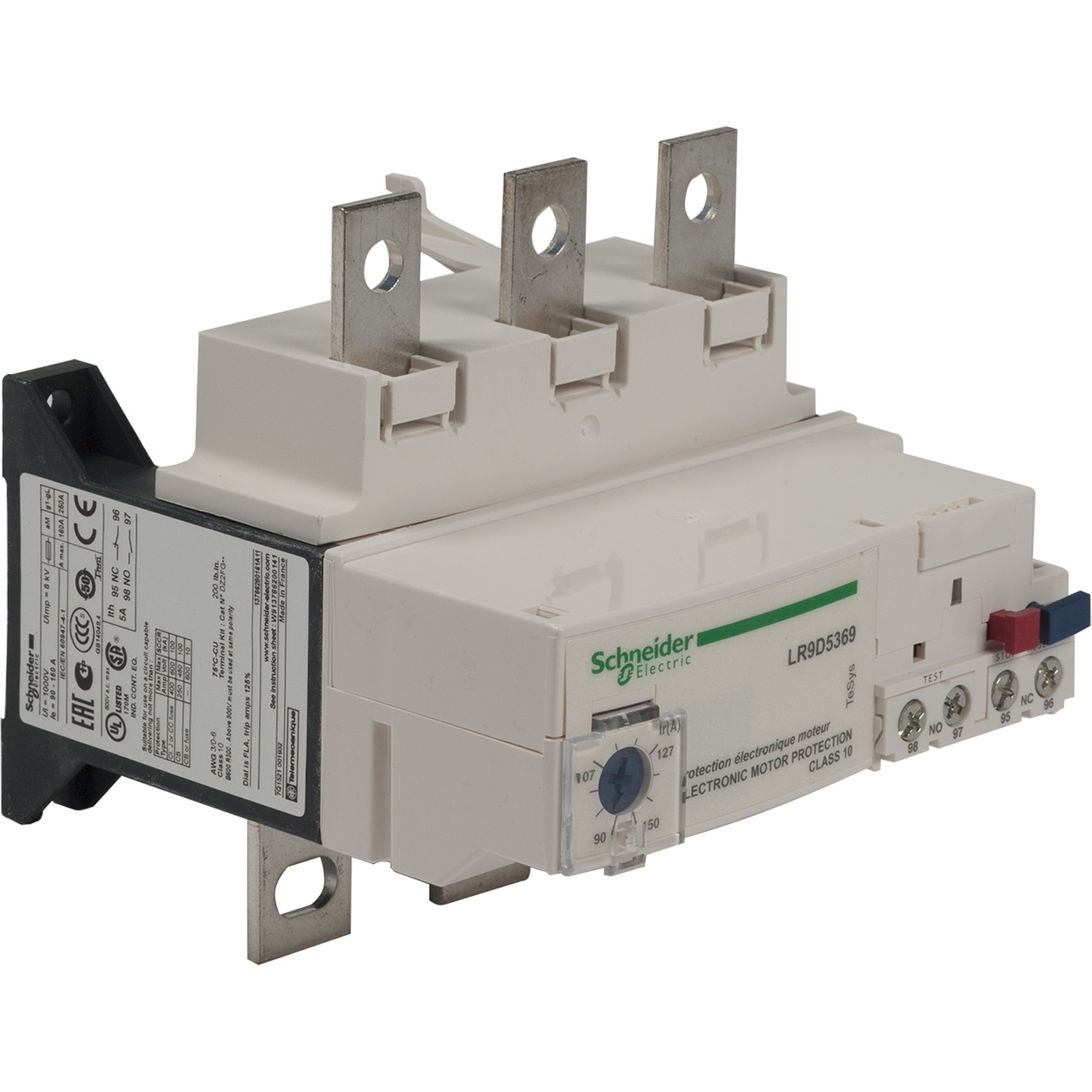 LR9D5369 Реле перегрузки тепловое 90-150А, класс 10 Schneider Electric TeSys 